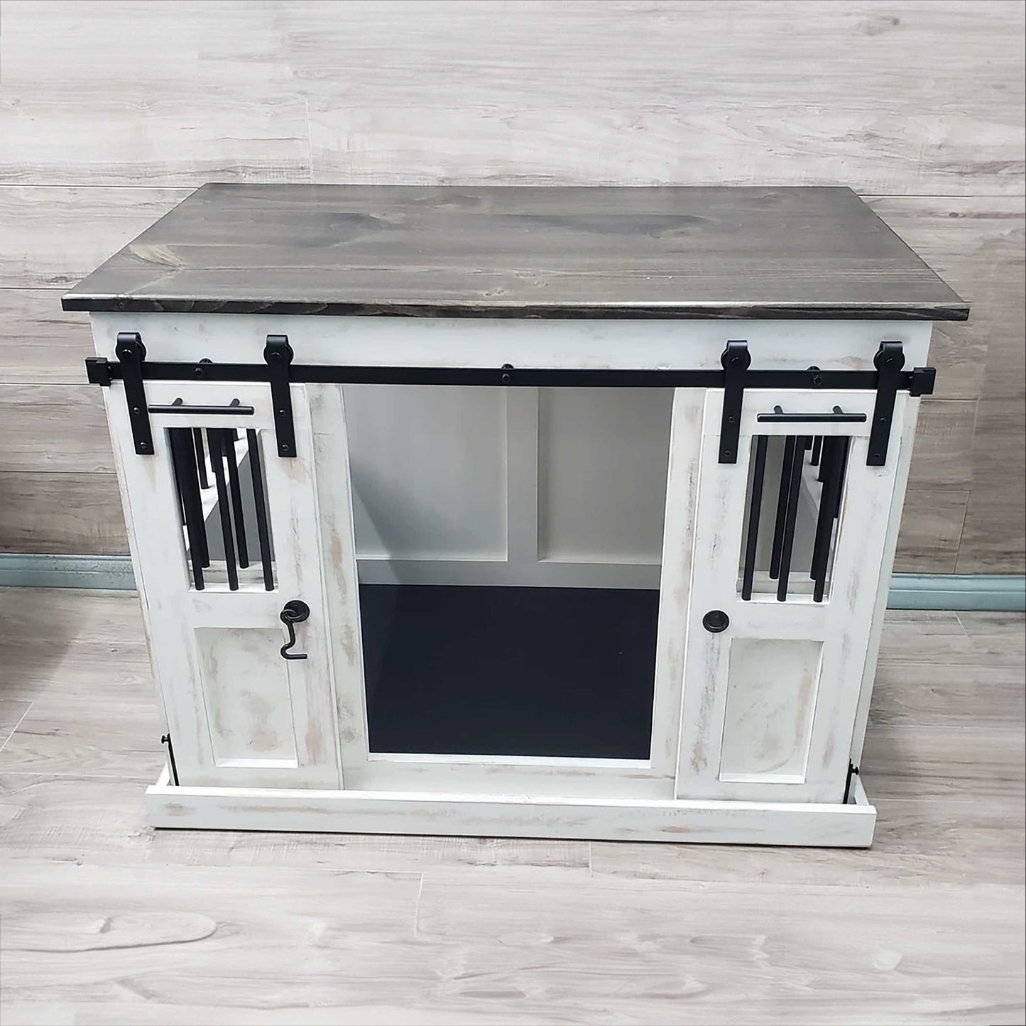 Custom Interior Dog Kennel - Medium Single Model